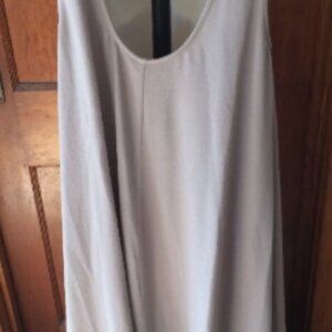 American Apparel Sleeveless Long Dress Prom, Formal, Informal Grey/Taupe M/L